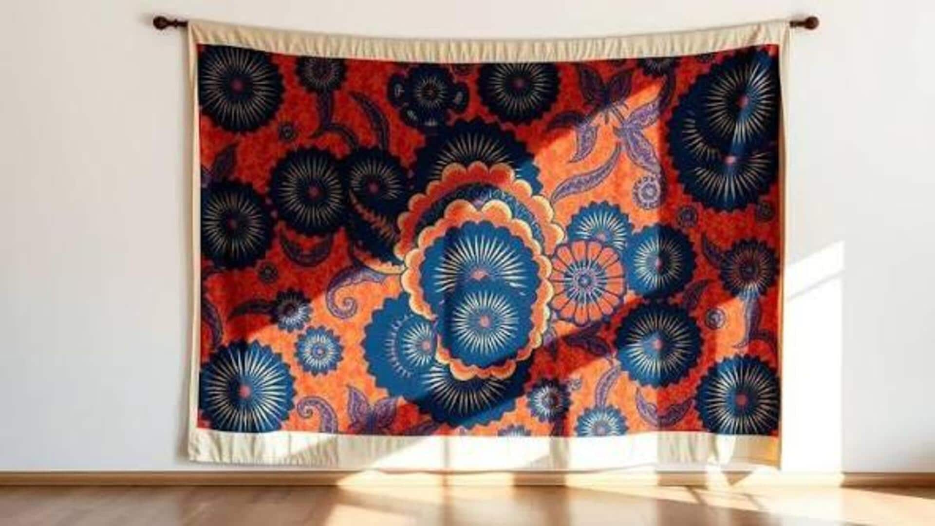DIY: How to make batik wall hangings
