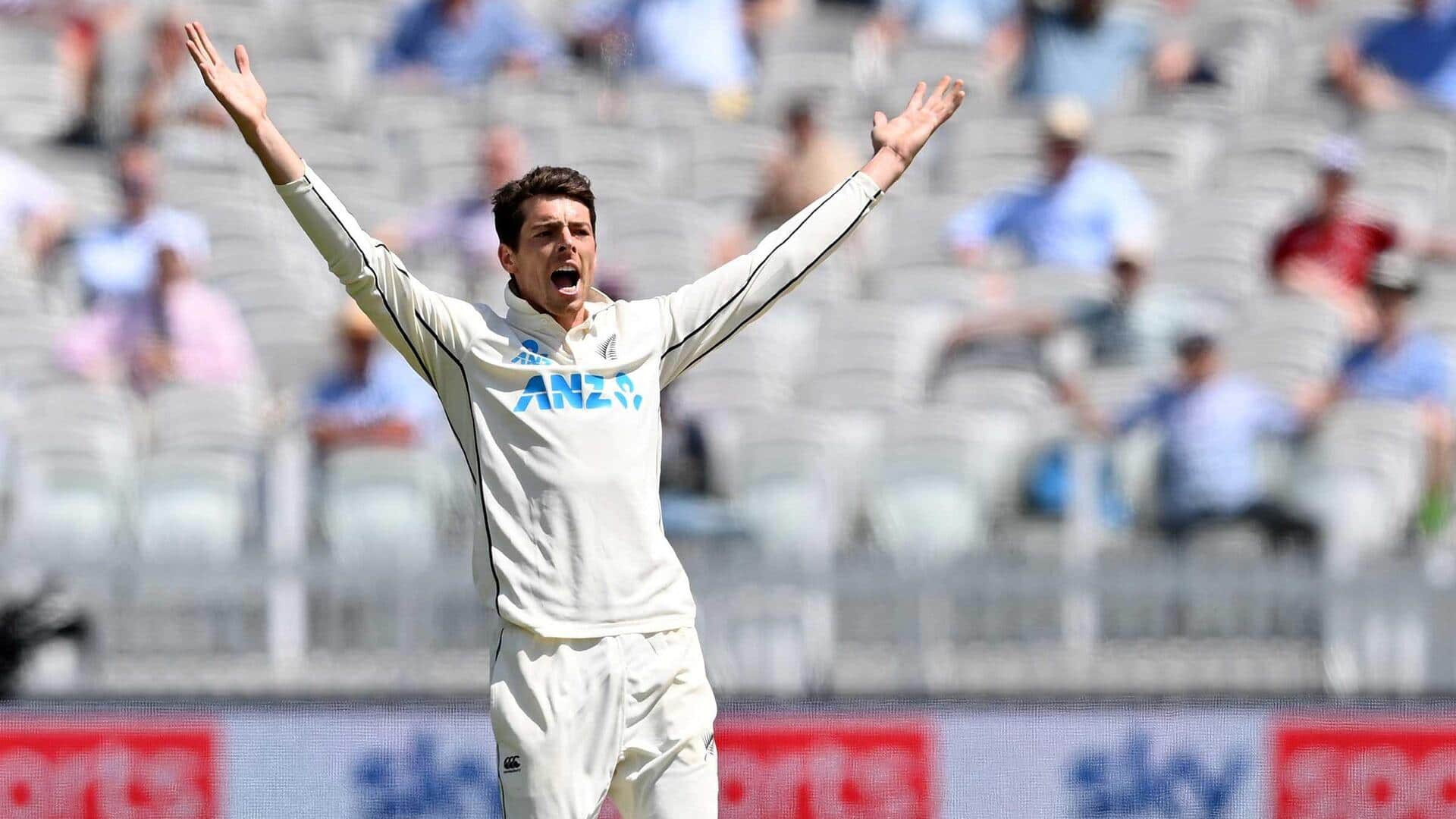 Mitchell Santner claims 3/34 versus SA, accomplishes 50 Test wickets