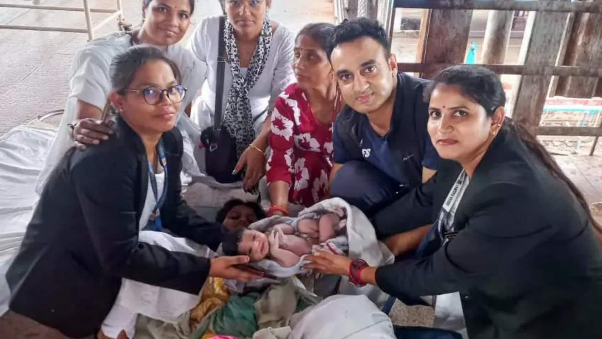 Army doctor delivers baby with hair clip, knife at station Army doctor delivers baby with hair clip, knife at station