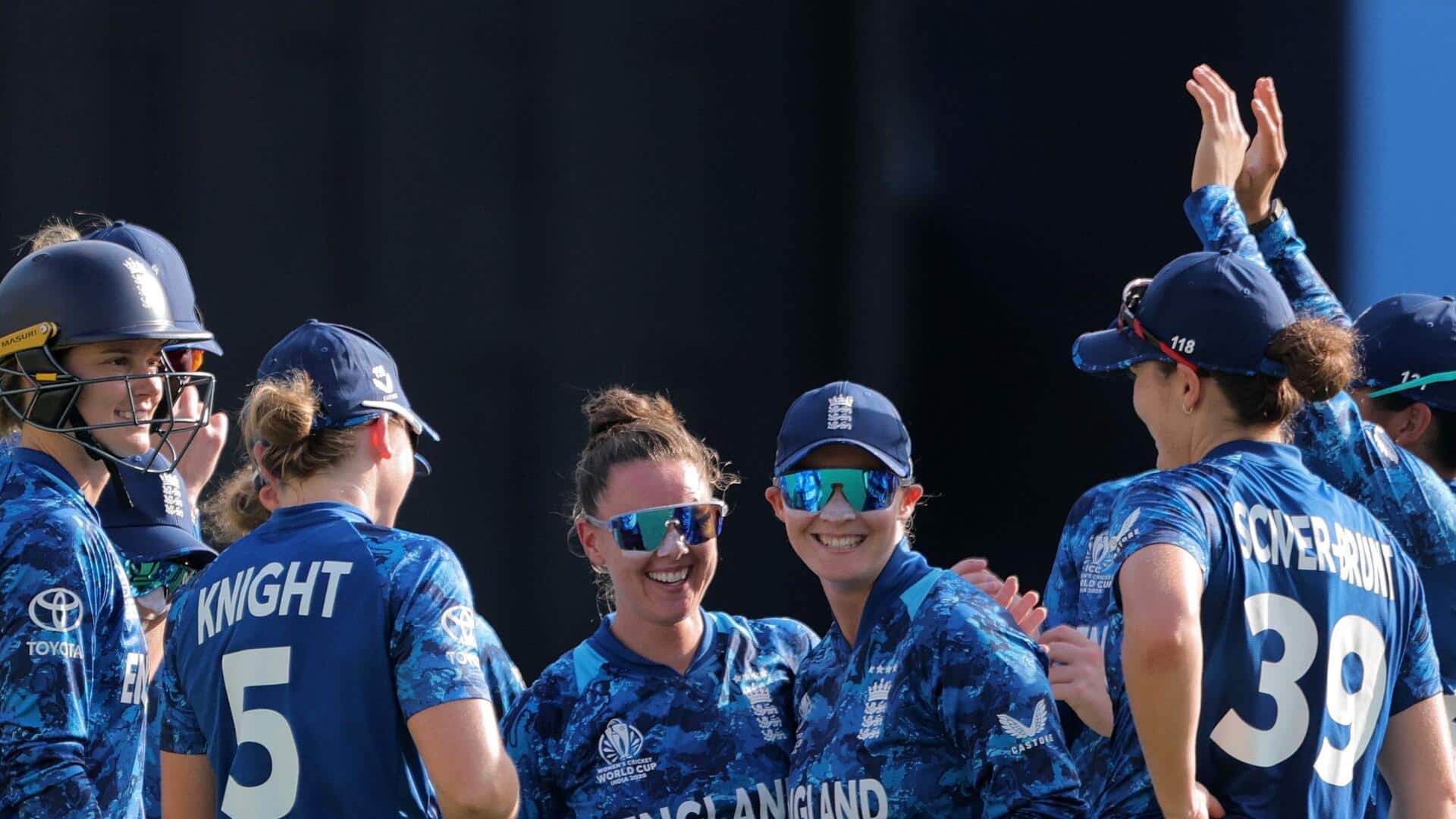 England thrash South Africa in ICC Women's World Cup: Stats