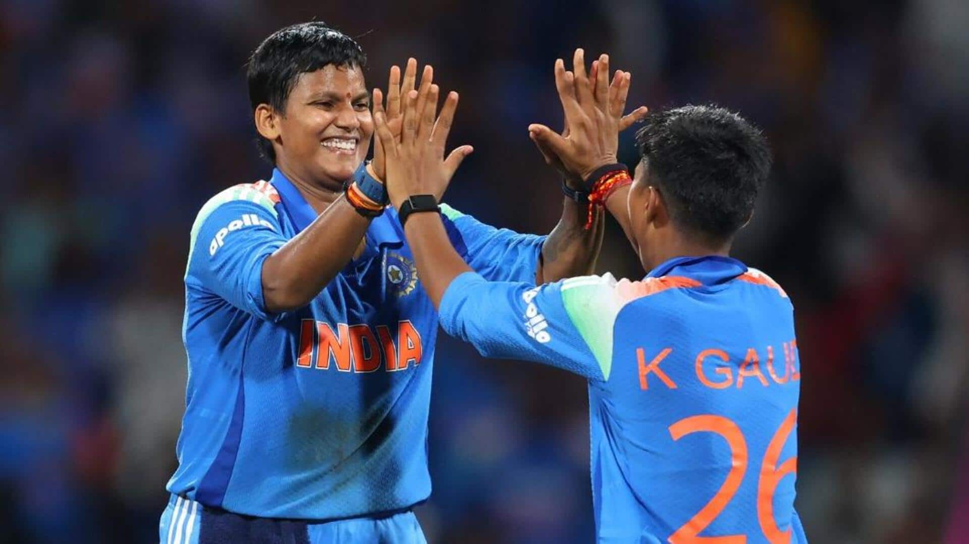 Deepti Sharma claims her maiden World Cup five-wicket haul: Stats