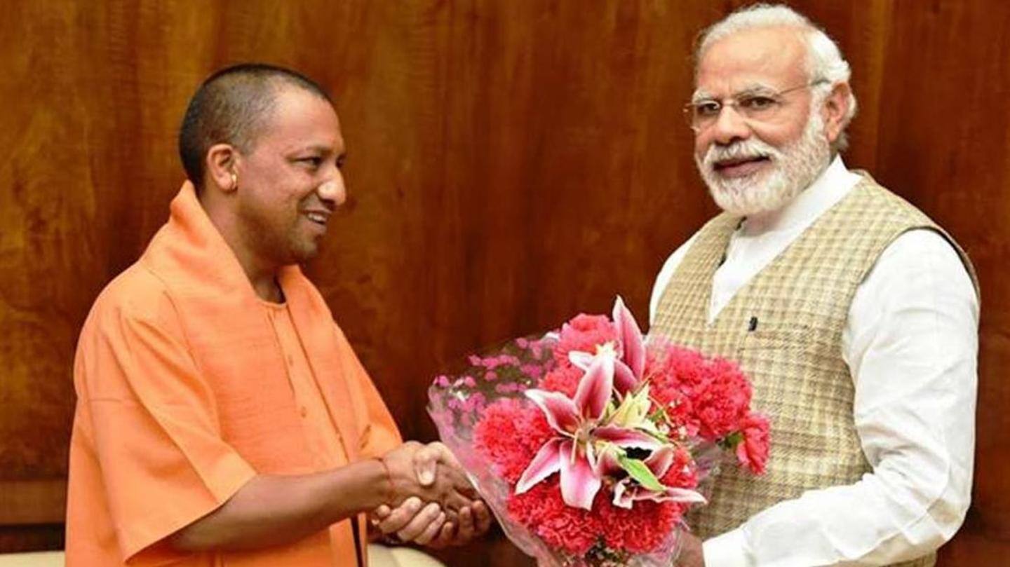 Victory reflects success of Yogi government's policies: PM Victory reflects success of Yogi government's policies: PM