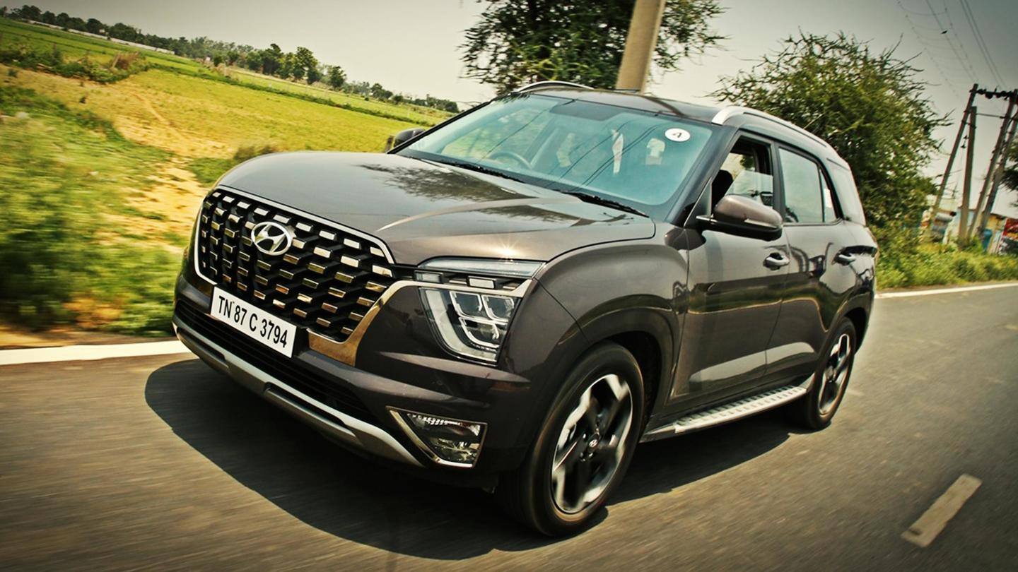 Hyundai ALCAZAR SUV receives over 14,000 bookings in India | NewsBytes