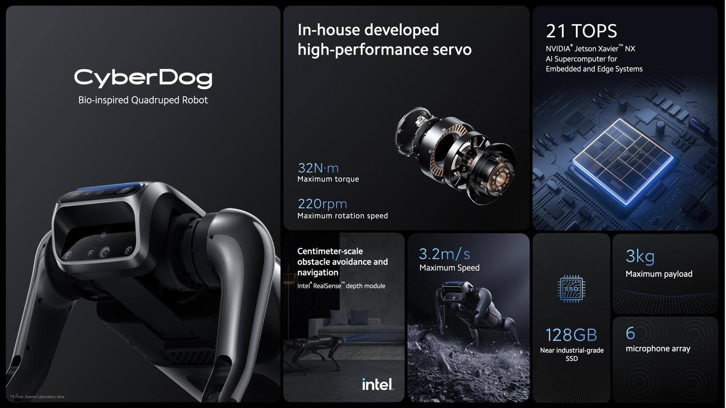 Xiaomi didn't say when robot dog would ship to customers Xiaomi didn't say when robot dog would ship to customers