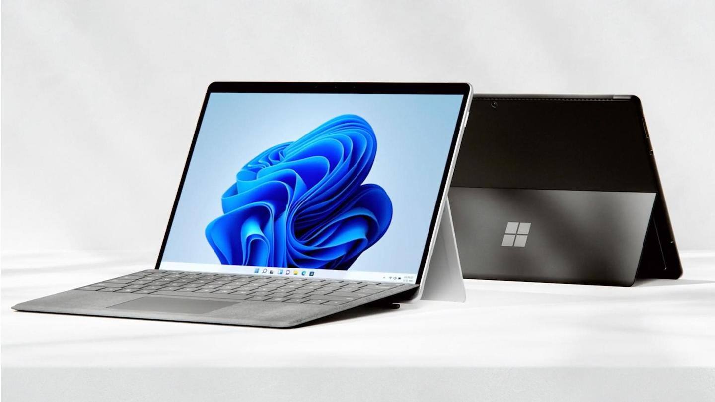 Microsoft Surface Pro 8 launched with improved design and hardware