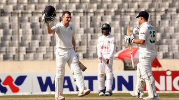 Lorcan Tucker becomes second Irish centurion in Tests: Key stats