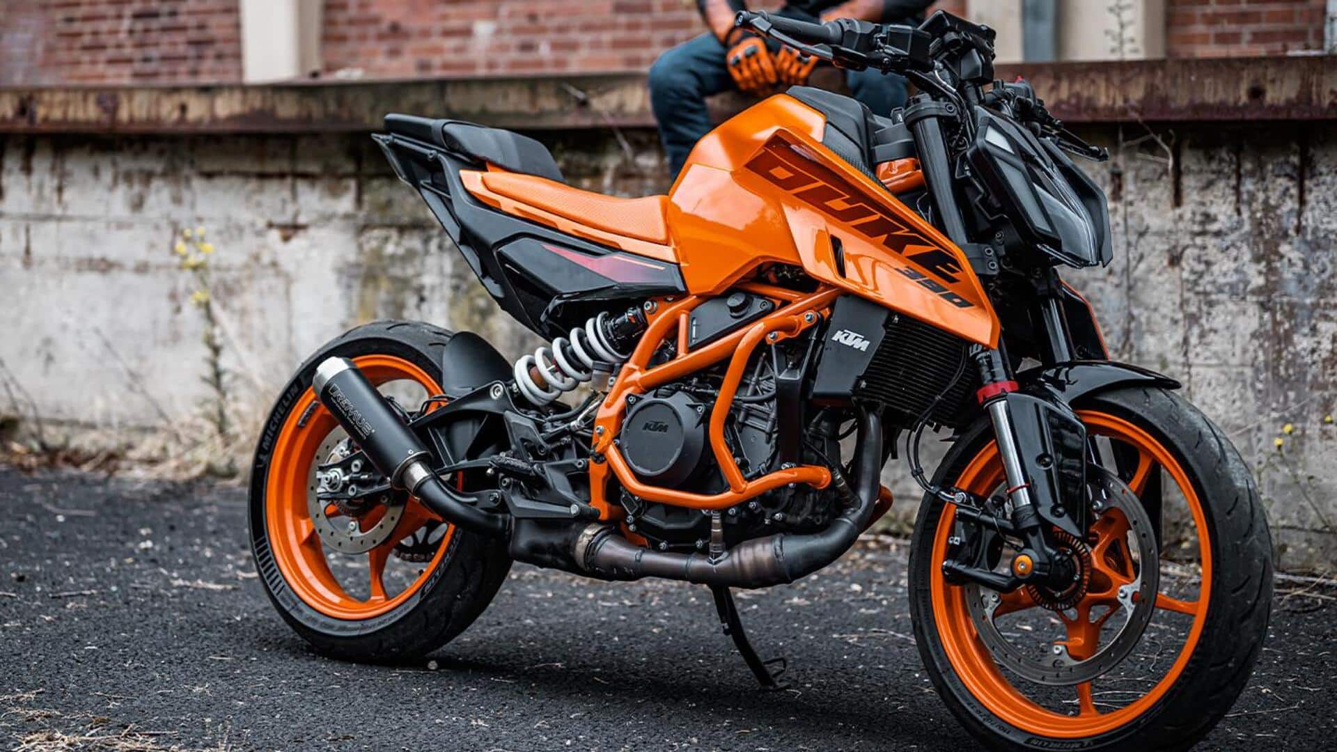 2024 KTM 390 Duke launched in India at Rs. 3.11L