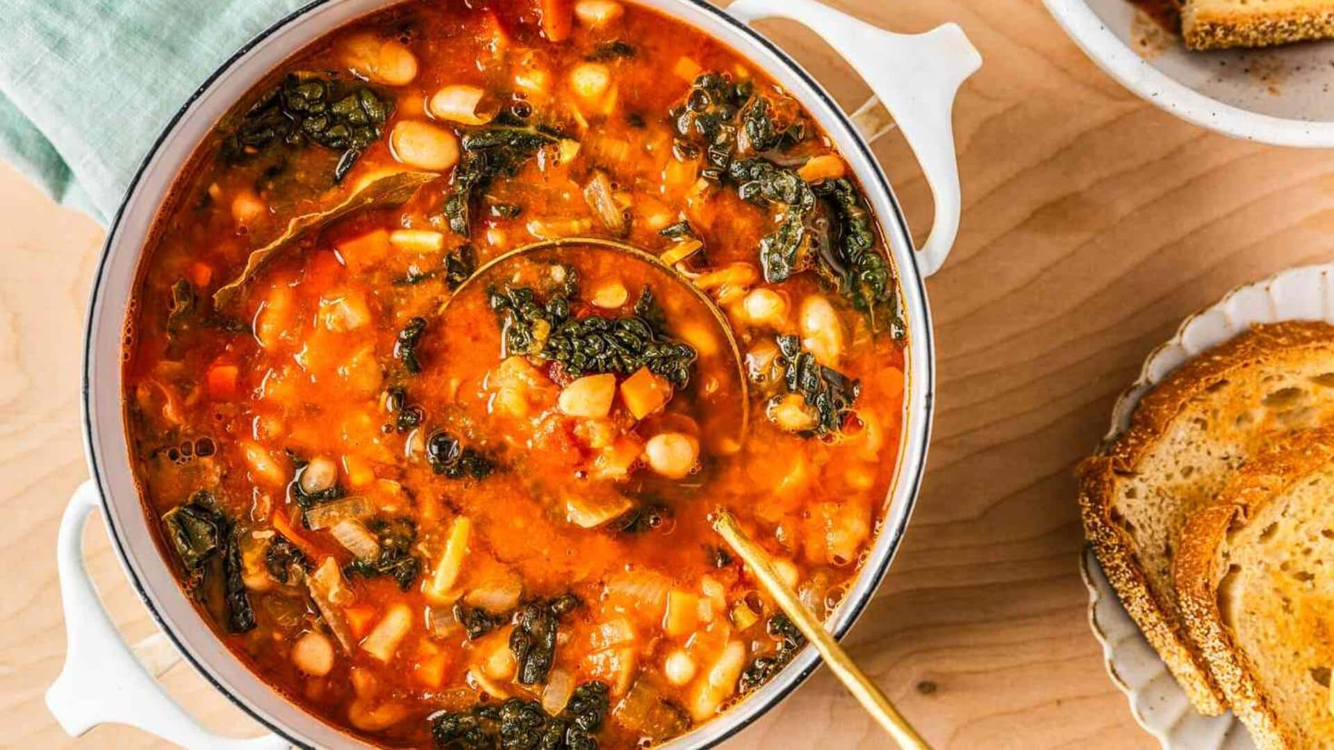 Check out this Tuscan kale ribollita soup recipe