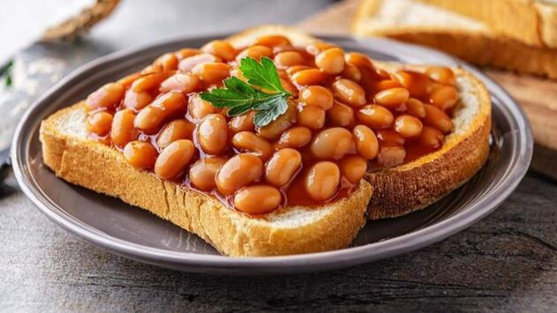 Quick fix: Kidney bean salsa toast 