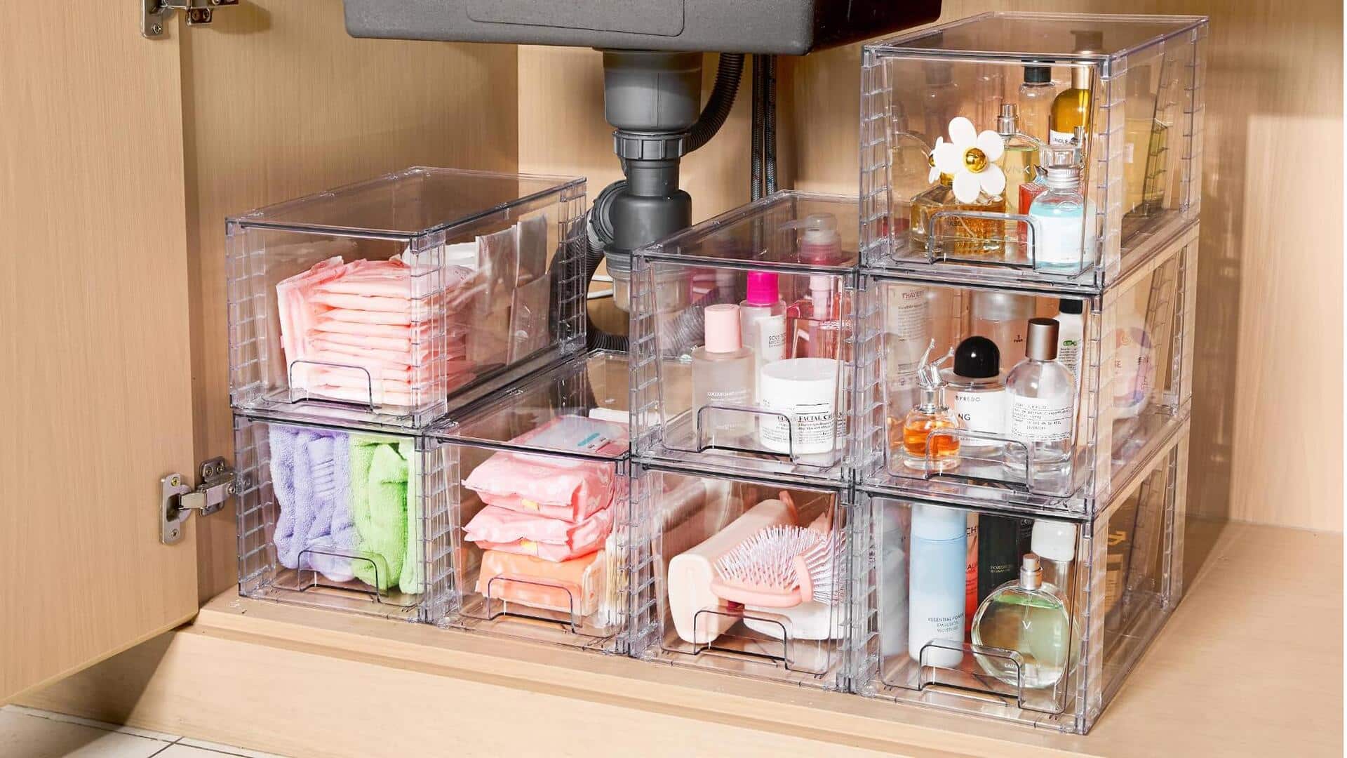 Transform your space with acrylic home organizers