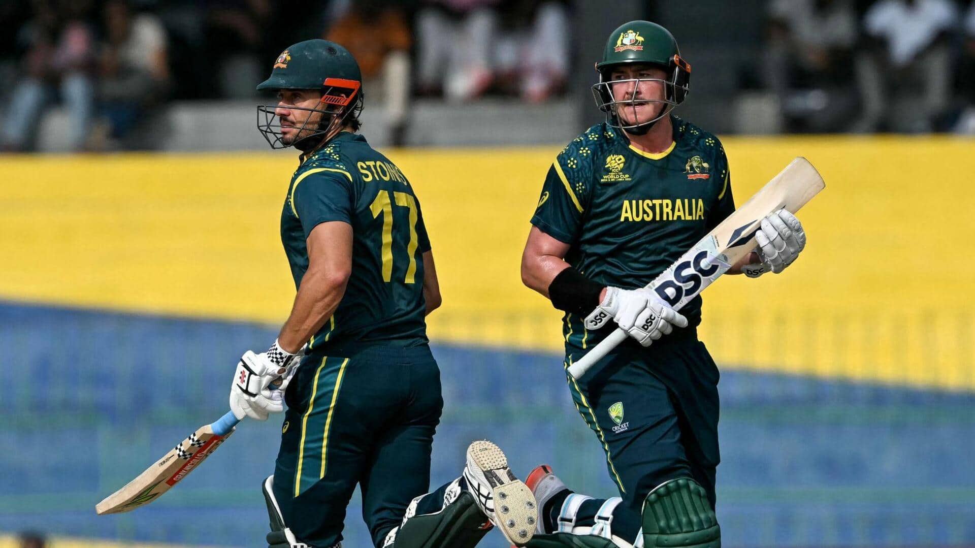 Australia open their T20 World Cup campaign with Ireland scalp