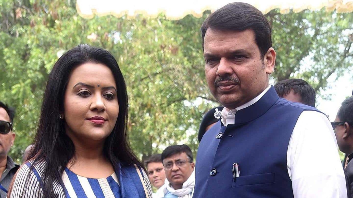 'Spoiled Nawab': Fadnavis's wife slams Malik 'Spoiled Nawab': Fadnavis's wife slams Malik