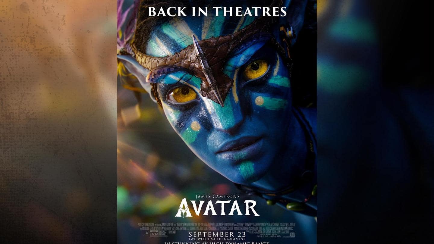 James Cameron's 'Avatar' to re-release in theaters next month!