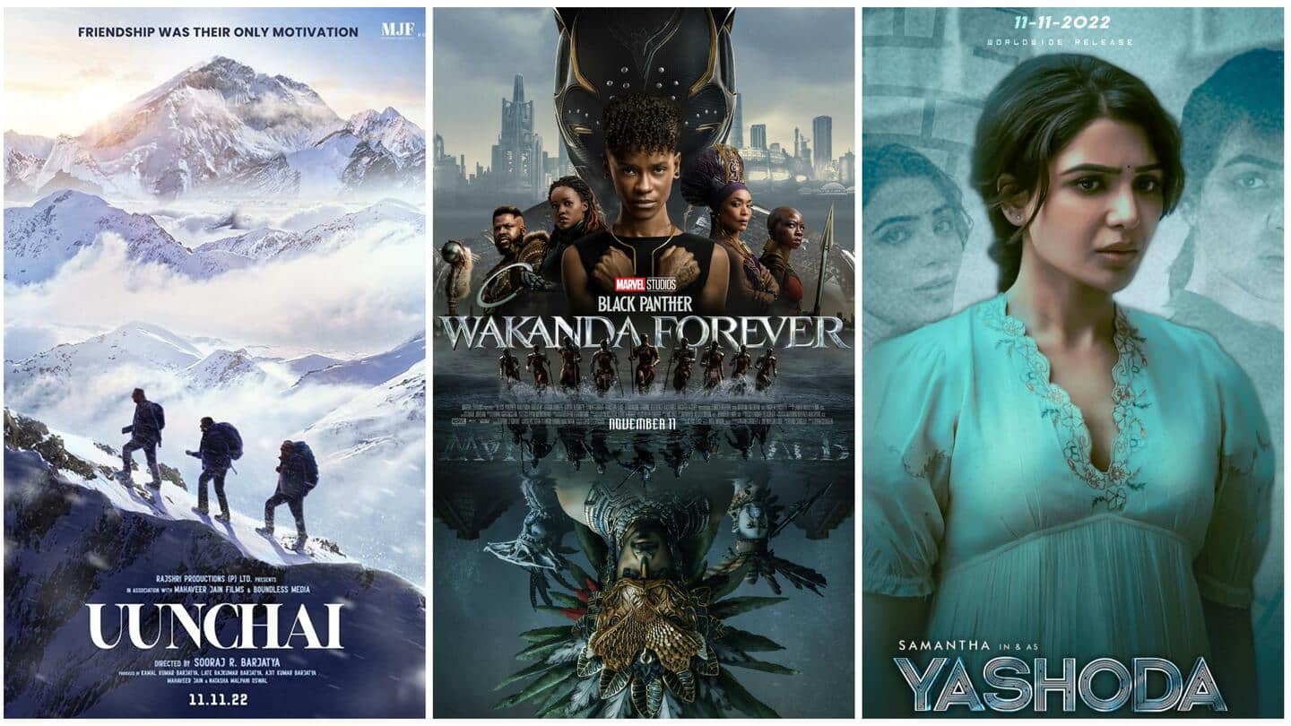 Box office: How are 'Black Panther 2,' 'Uunchai,' Yashoda' performing?