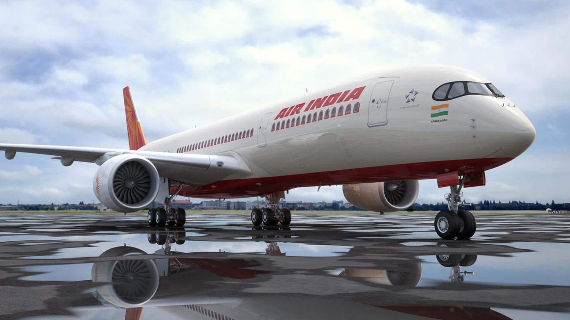 Air India acquires India's first A350-900 aircraft through GIFT City