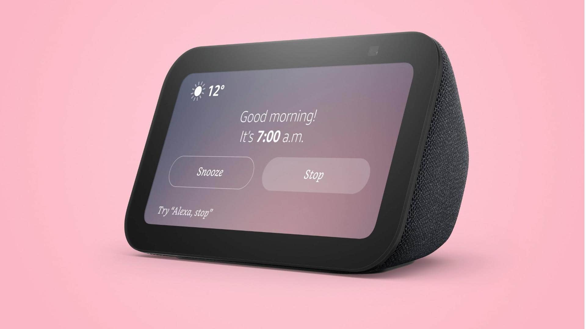 Amazon launches new Echo Show 5 in India at ₹11,000