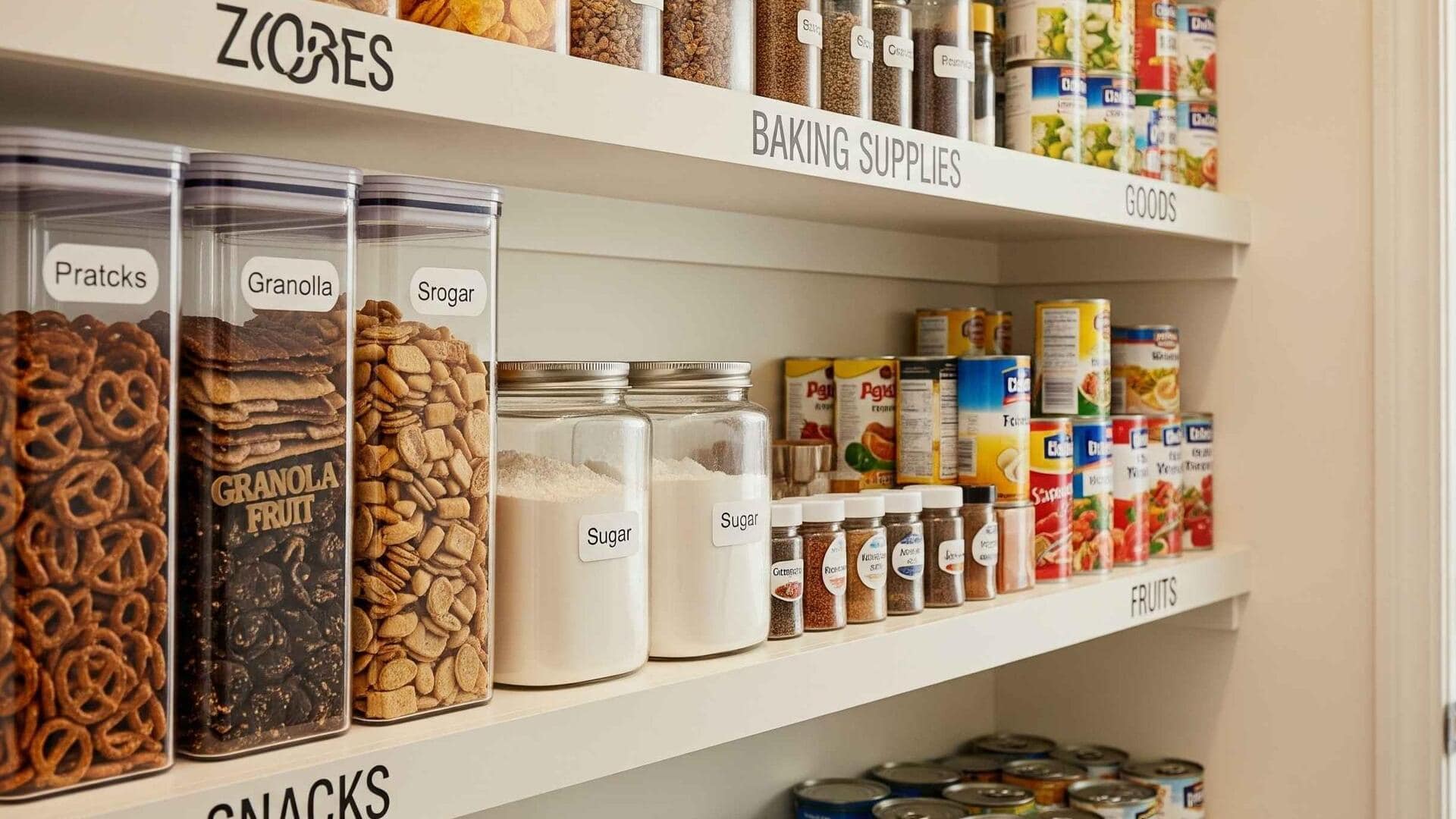 How to organize your pantry (without spending much)
