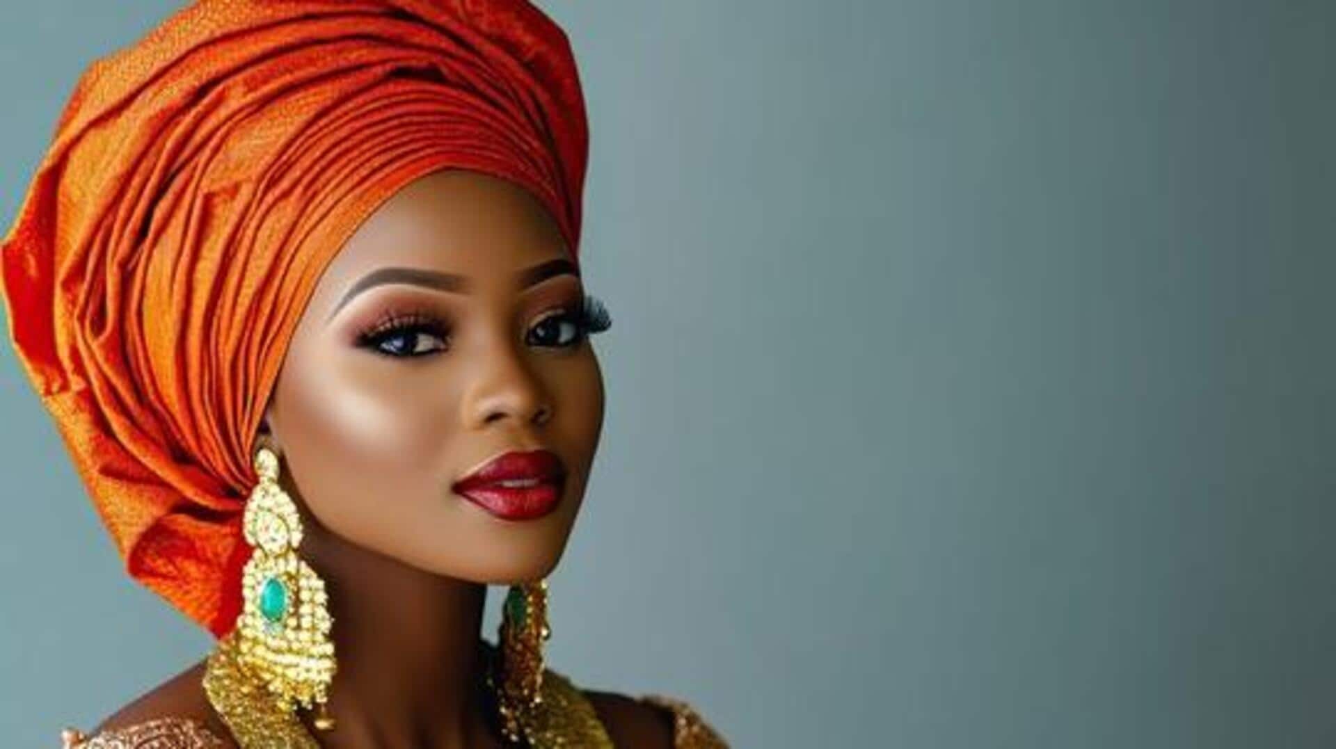 How to style an African headwrap