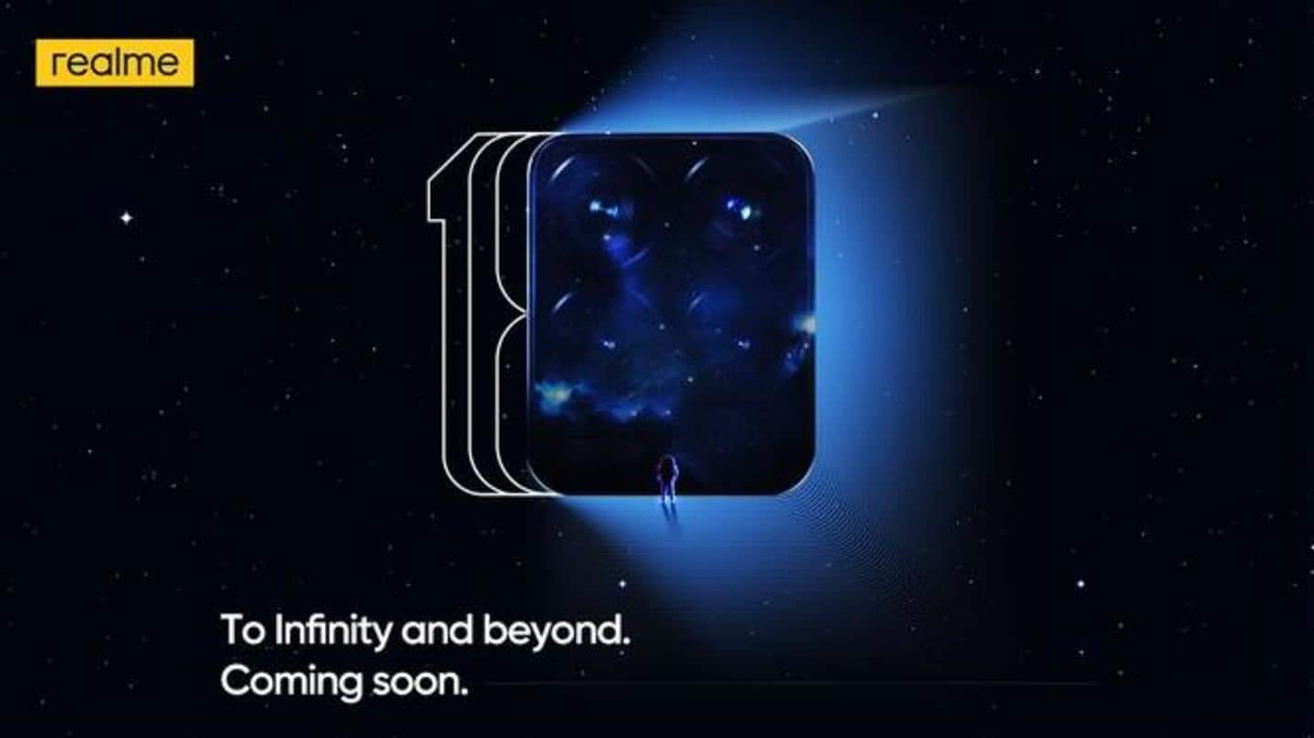 Realme 8 series teased in India; 108MP quad camera expected
