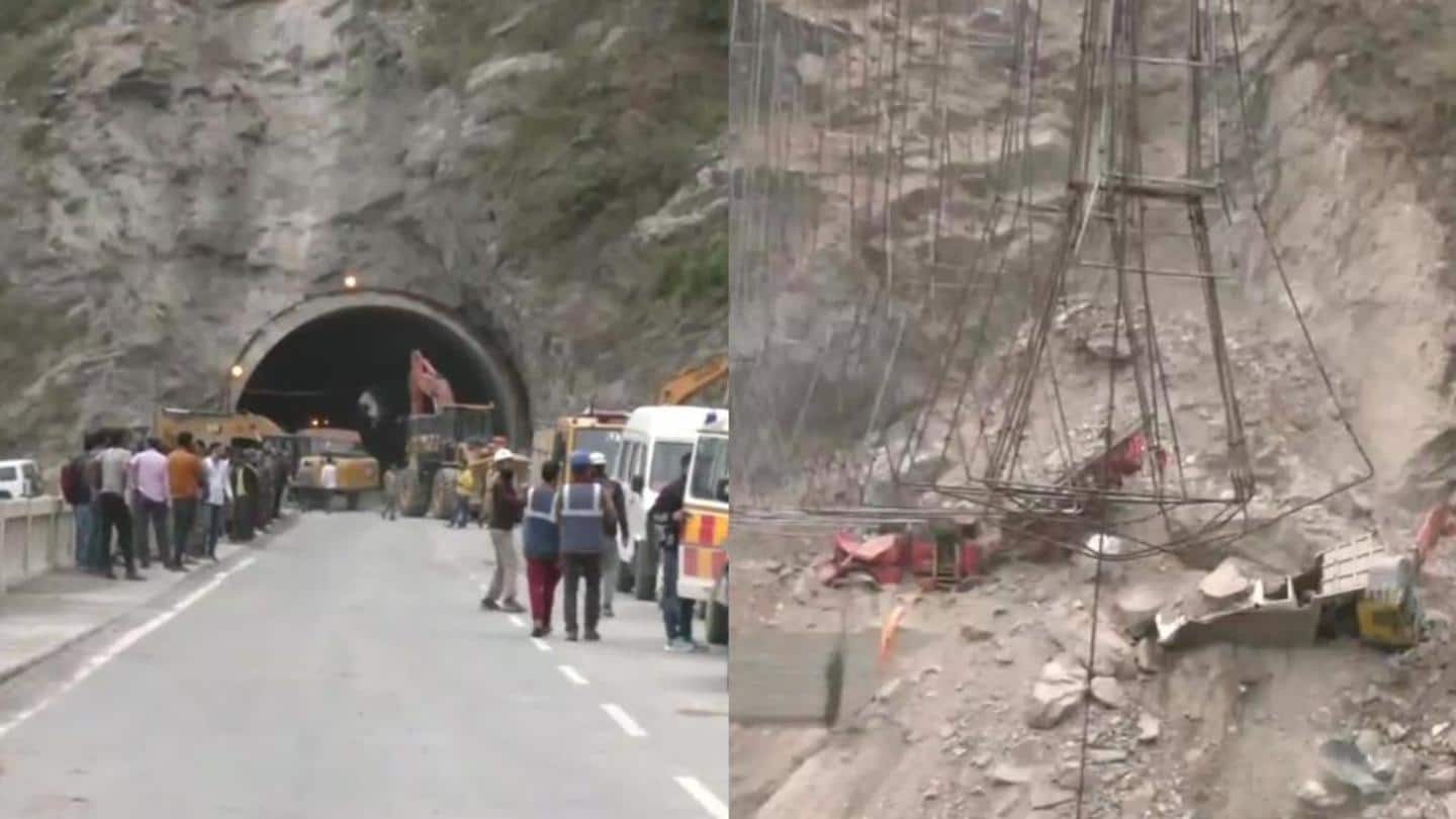 J&K: 13 trapped as part of under-construction tunnel collapses