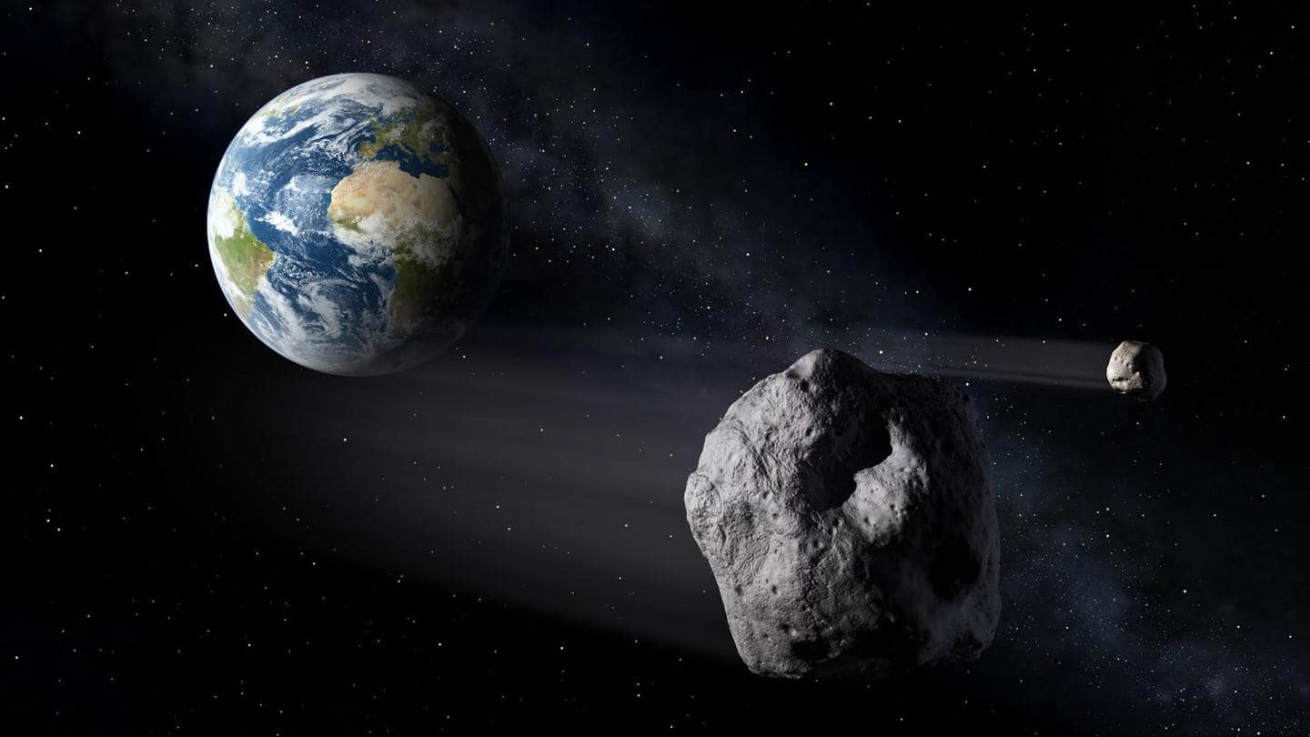 A 110-feet wide asteroid will fly past the Earth tomorrow