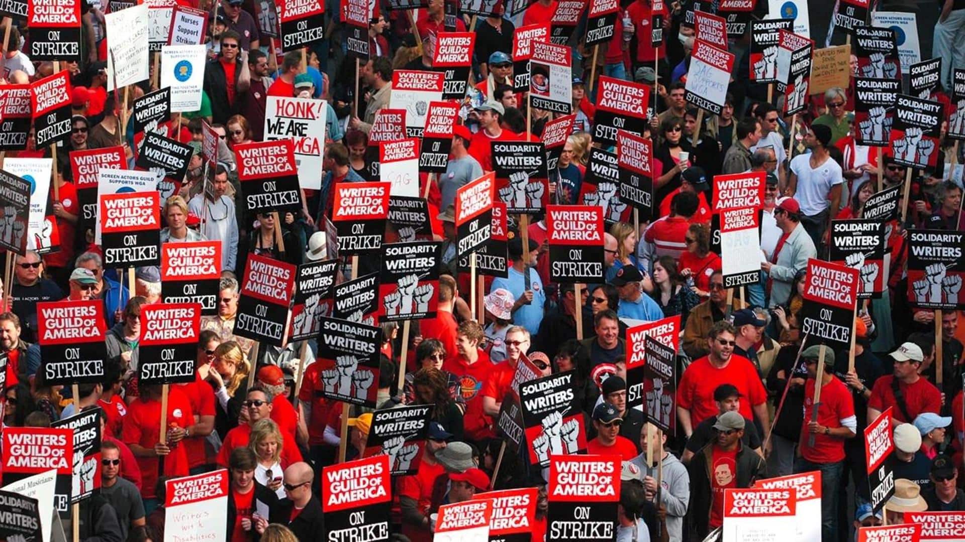 Hollywood writers on strike: A detailed overview of the issue