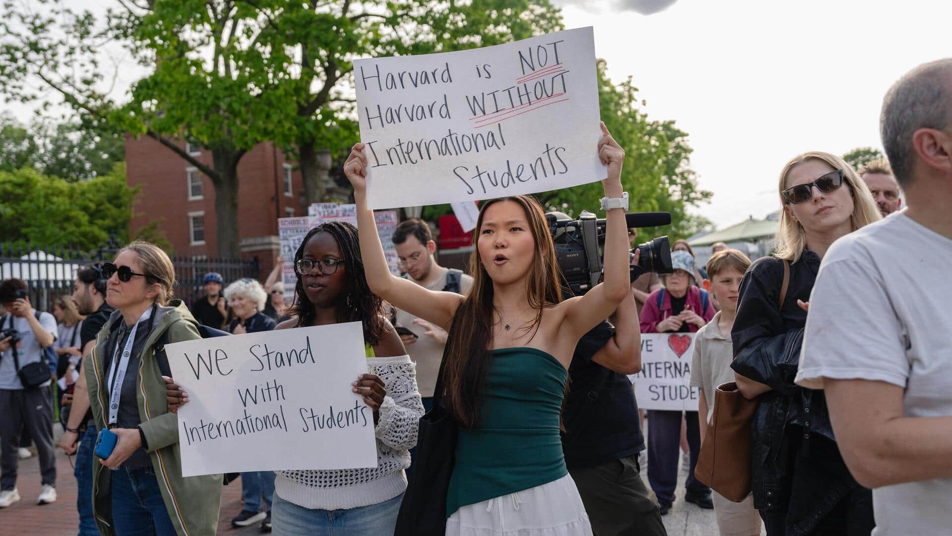 Judge blocks Trump's bid to bar international students from Harvard 
