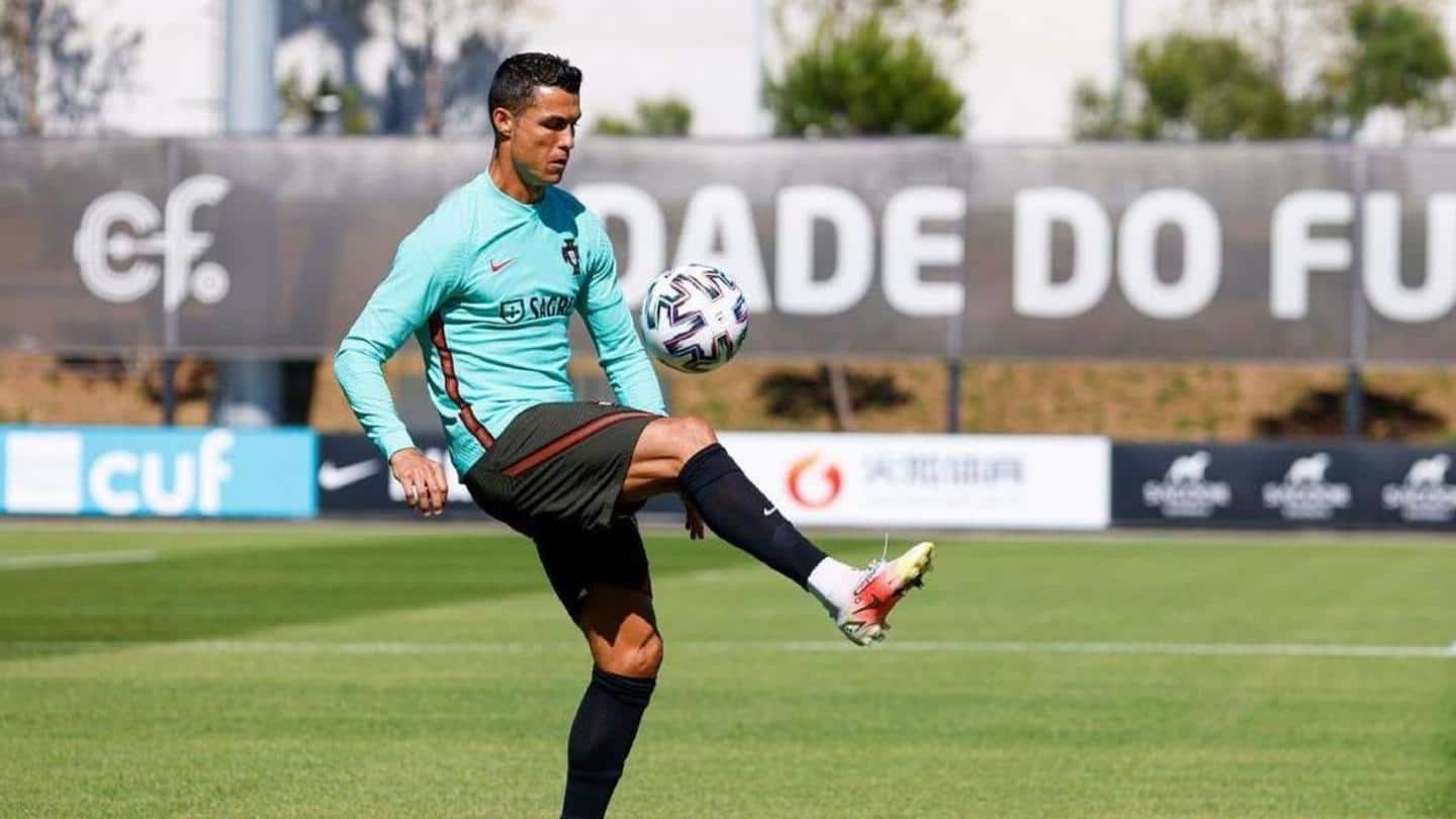 Kapitan Portugalii Cristiano Ronaldo może napisać wiele rekordów