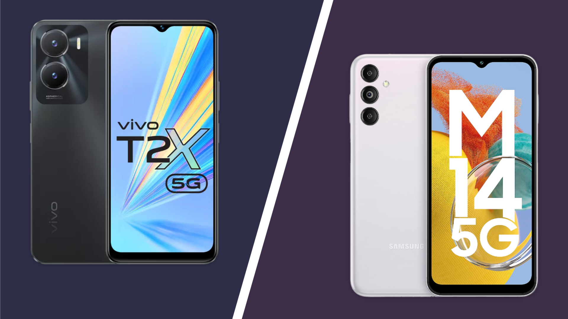 Vivo T2x v/s Samsung Galaxy M14: Which phone is better