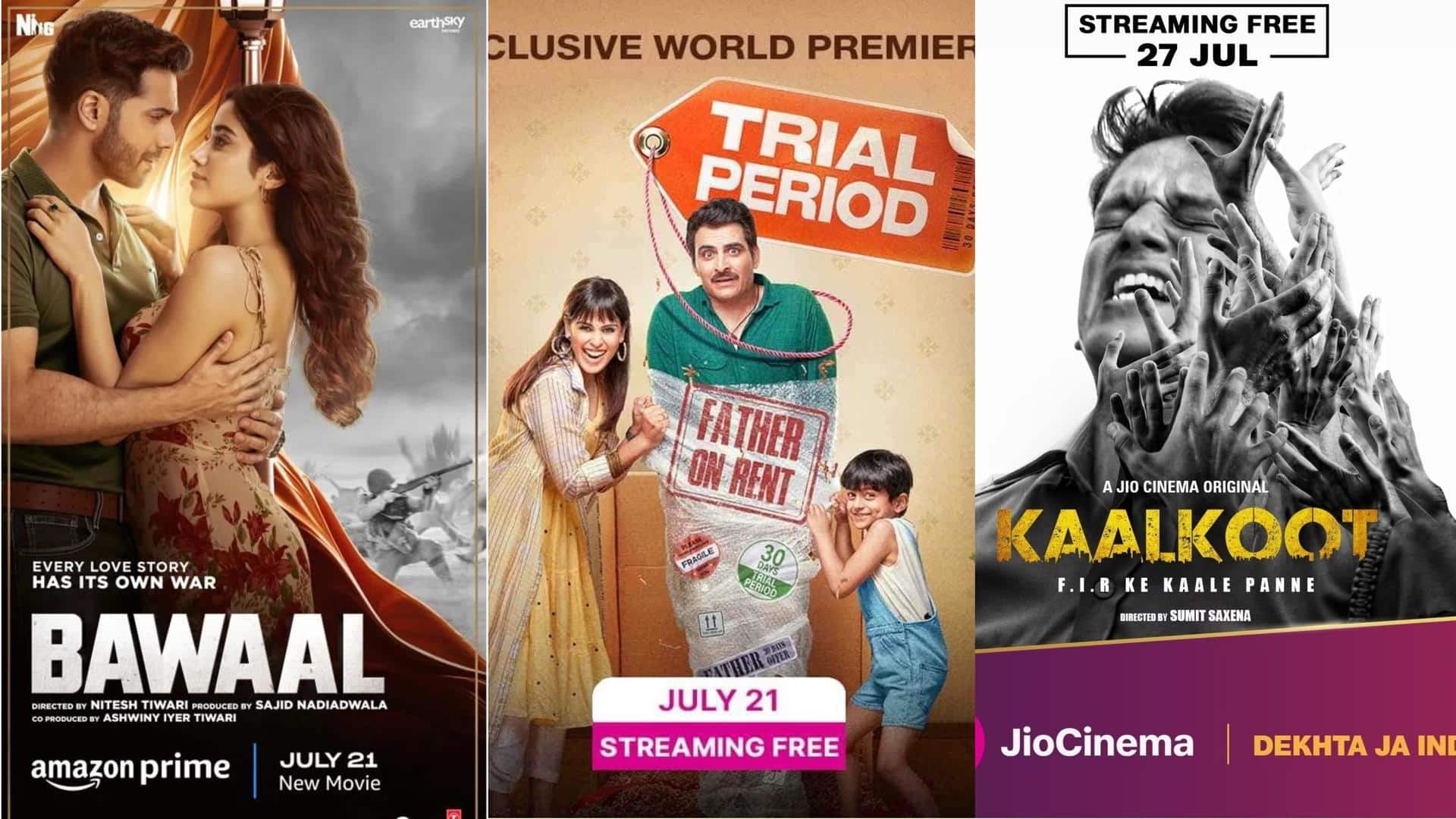 'Bawaal' to 'Kaalkoot': OTT releases you can't miss this weekend 'Bawaal' to 'Kaalkoot': OTT releases you can't miss this weekend