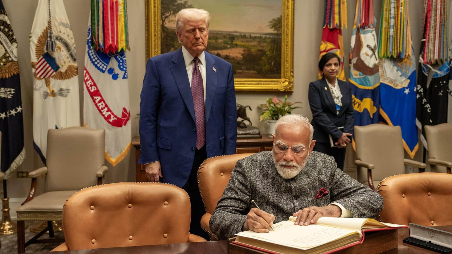 'Fully prepared to bring back illegal migrants': Modi in US