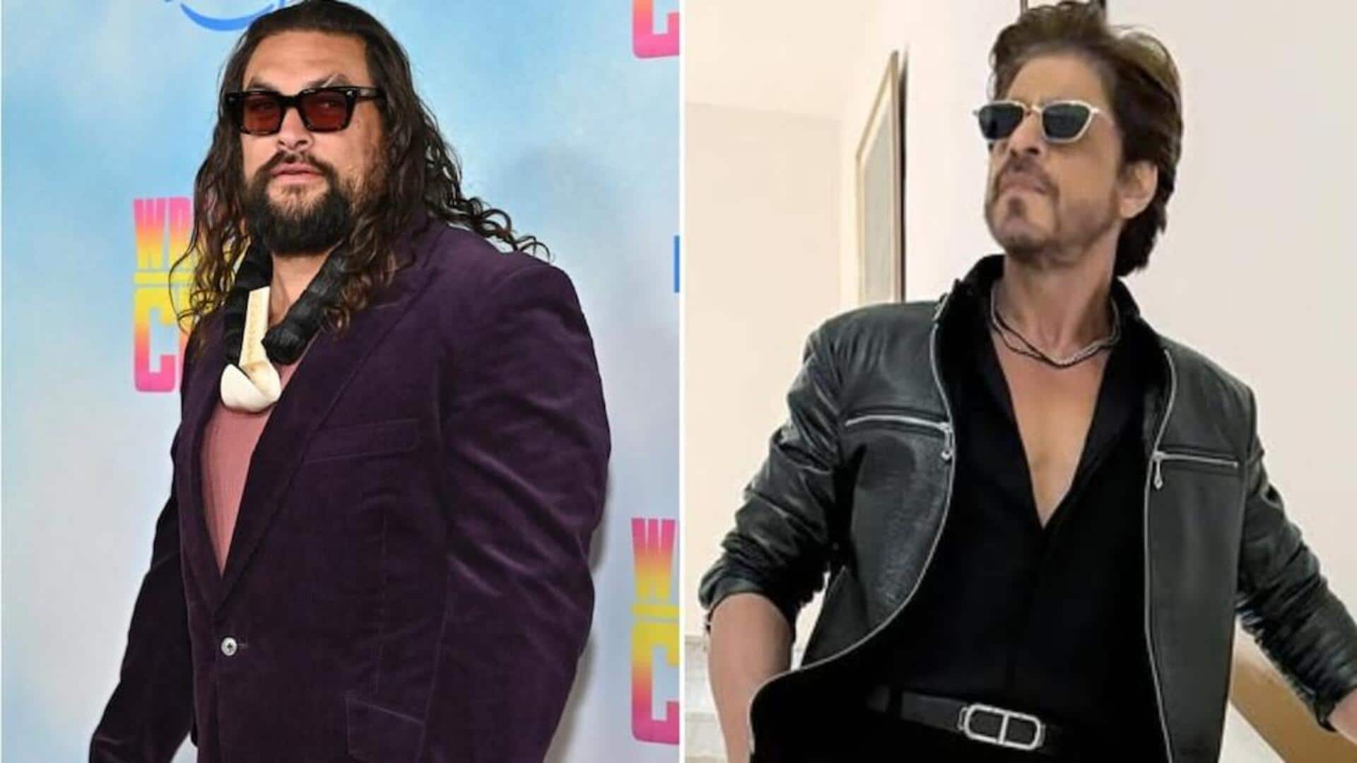 'Better actor than I am': Jason Momoa gushes over SRK