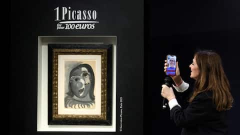He bought a €100 raffle. Walks away with €1M Picasso
