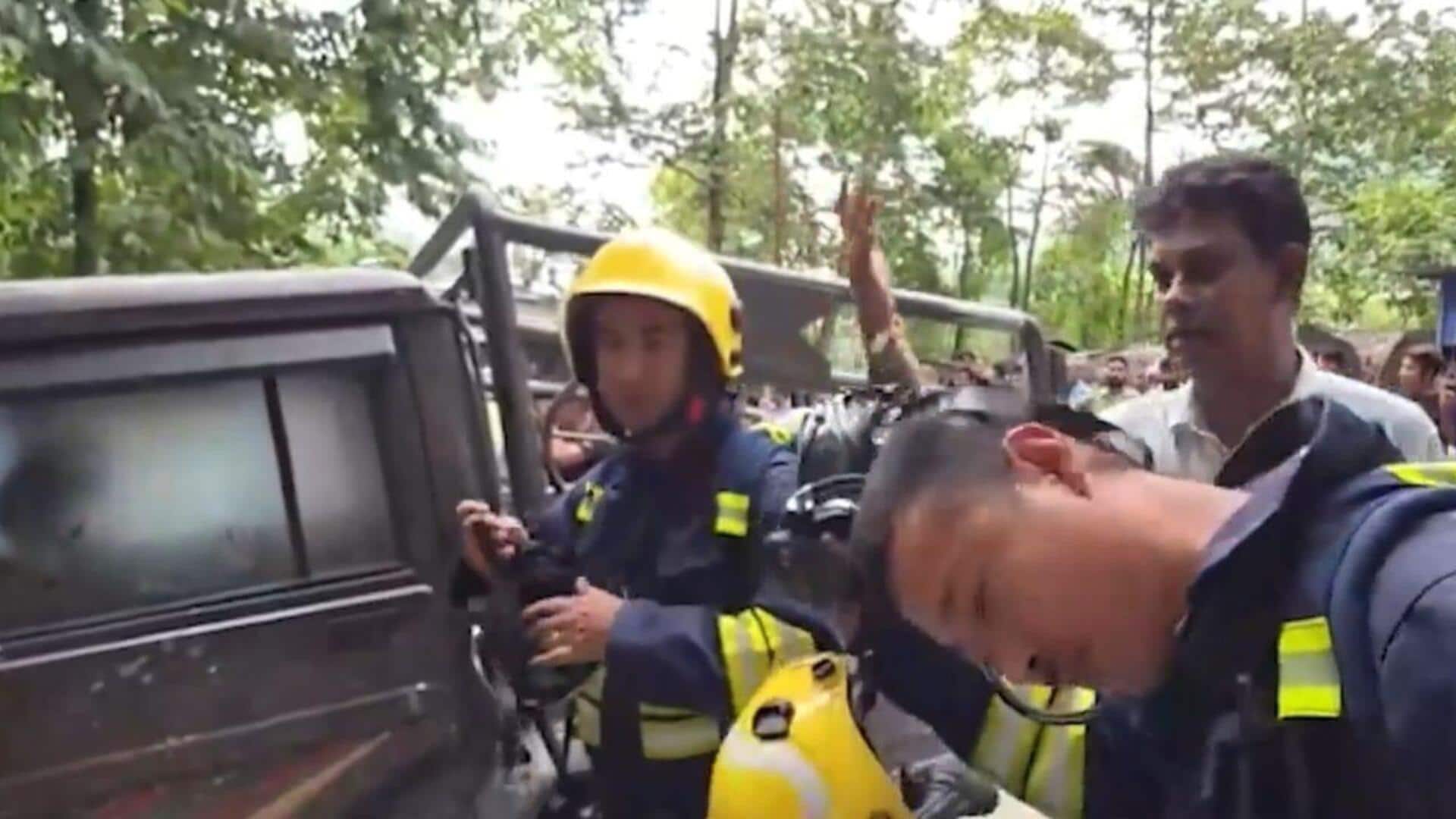 Sikkim: 8 workers killed after landslide blocks tunnel's entrance