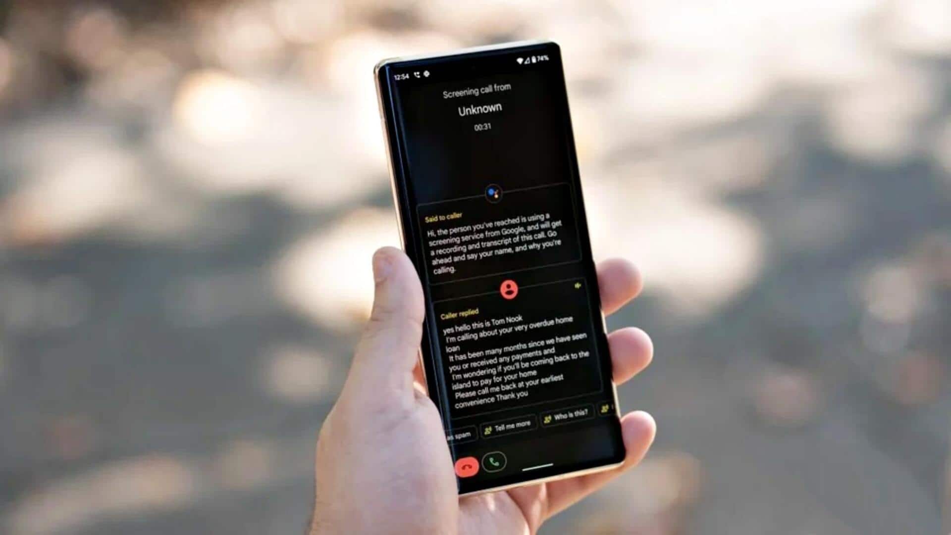 Google to enhance Call Screen feature with AI responses