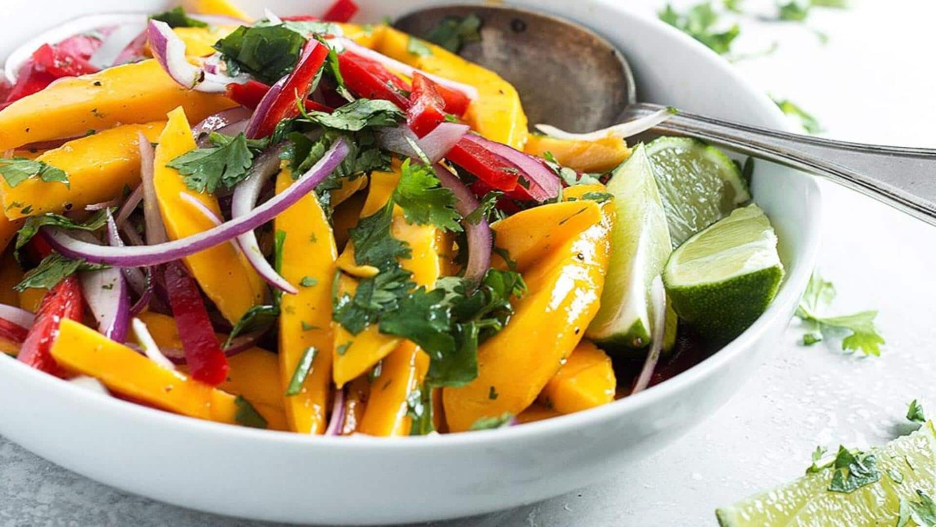 Mango + basil: Your new favorite summer salad combo Mango + basil: Your new favorite summer salad combo