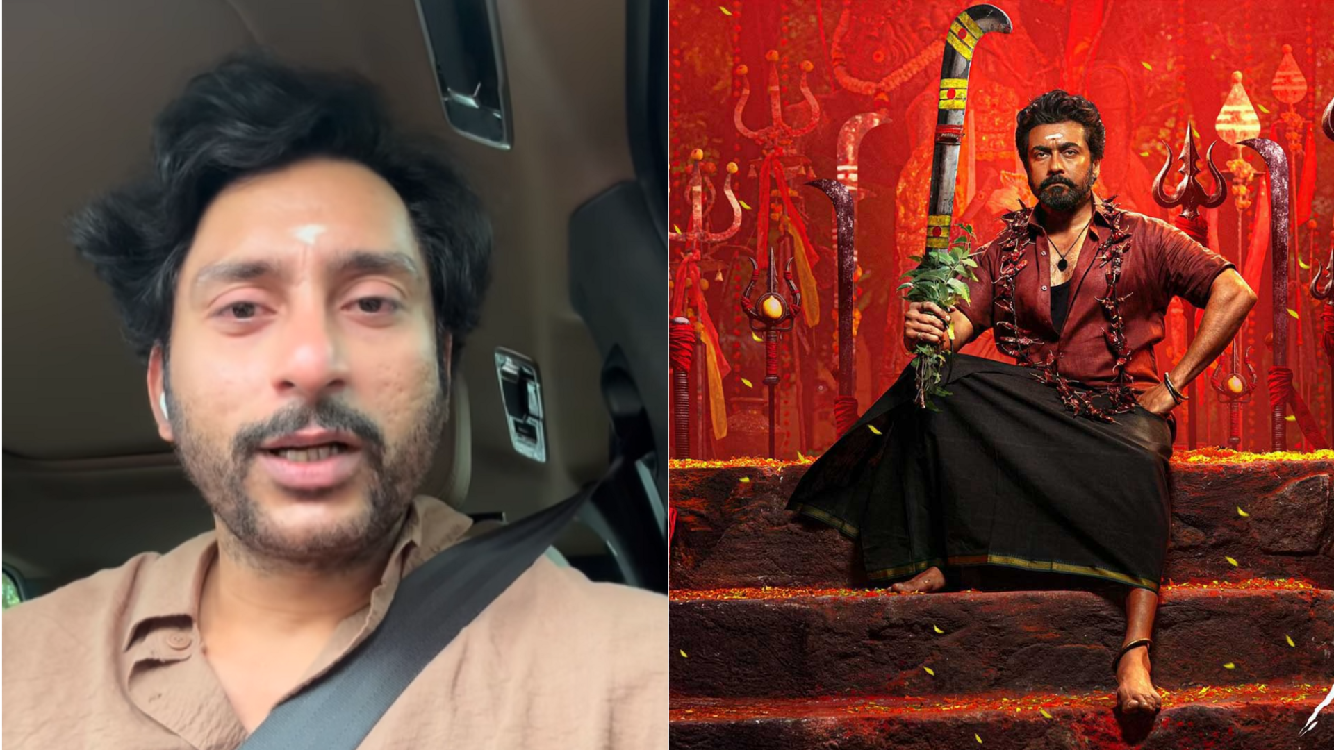 Balaji tears up after 'Karuppu's shows get canceled