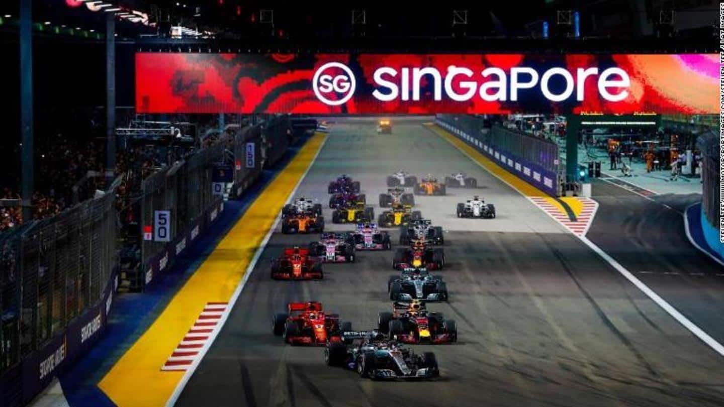 Formula 1, Singapore Grand Prix gets called off: Details here