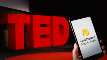 TED and Clubhouse band together to create exclusive content
