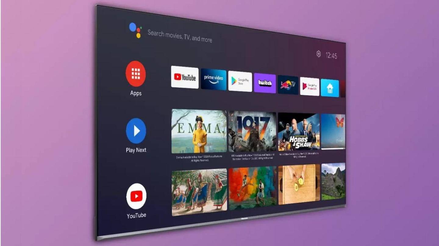 Older Android TV 9 platform, but its most refined iteration Older Android TV 9 platform, but its most refined iteration