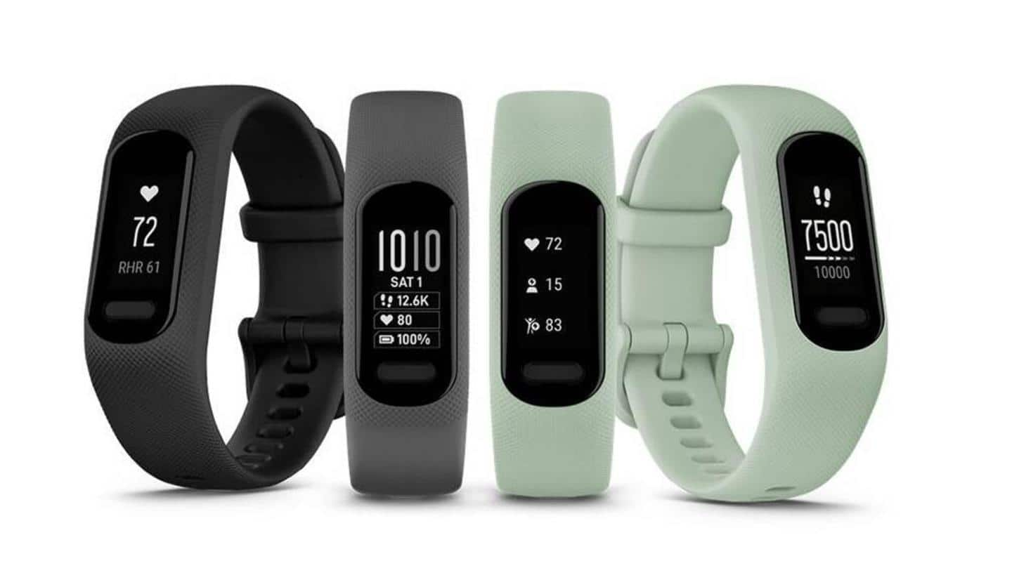 Garmin Vivosmart 5 health tracker launched at Rs. 15,000