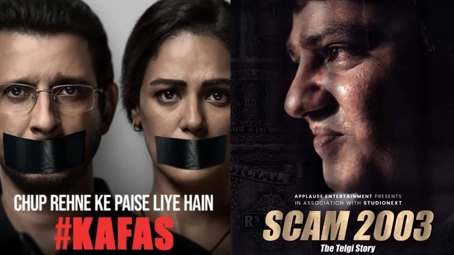 All about SonyLIV's upcoming shows 'Kafas' and 'Scam 2003'