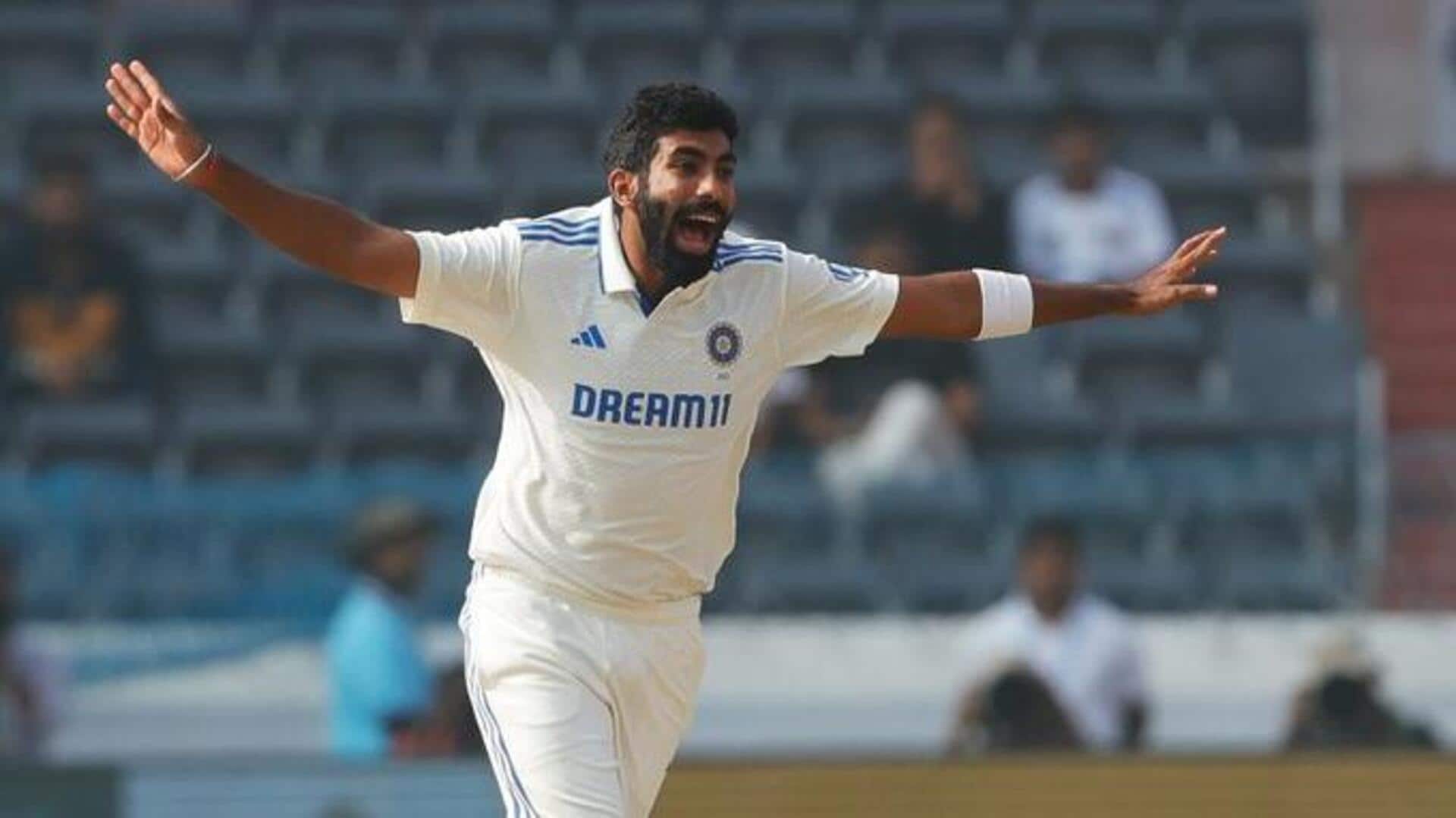 Jasprit Bumrah punished for inappropriate physical contact with Ollie Pope