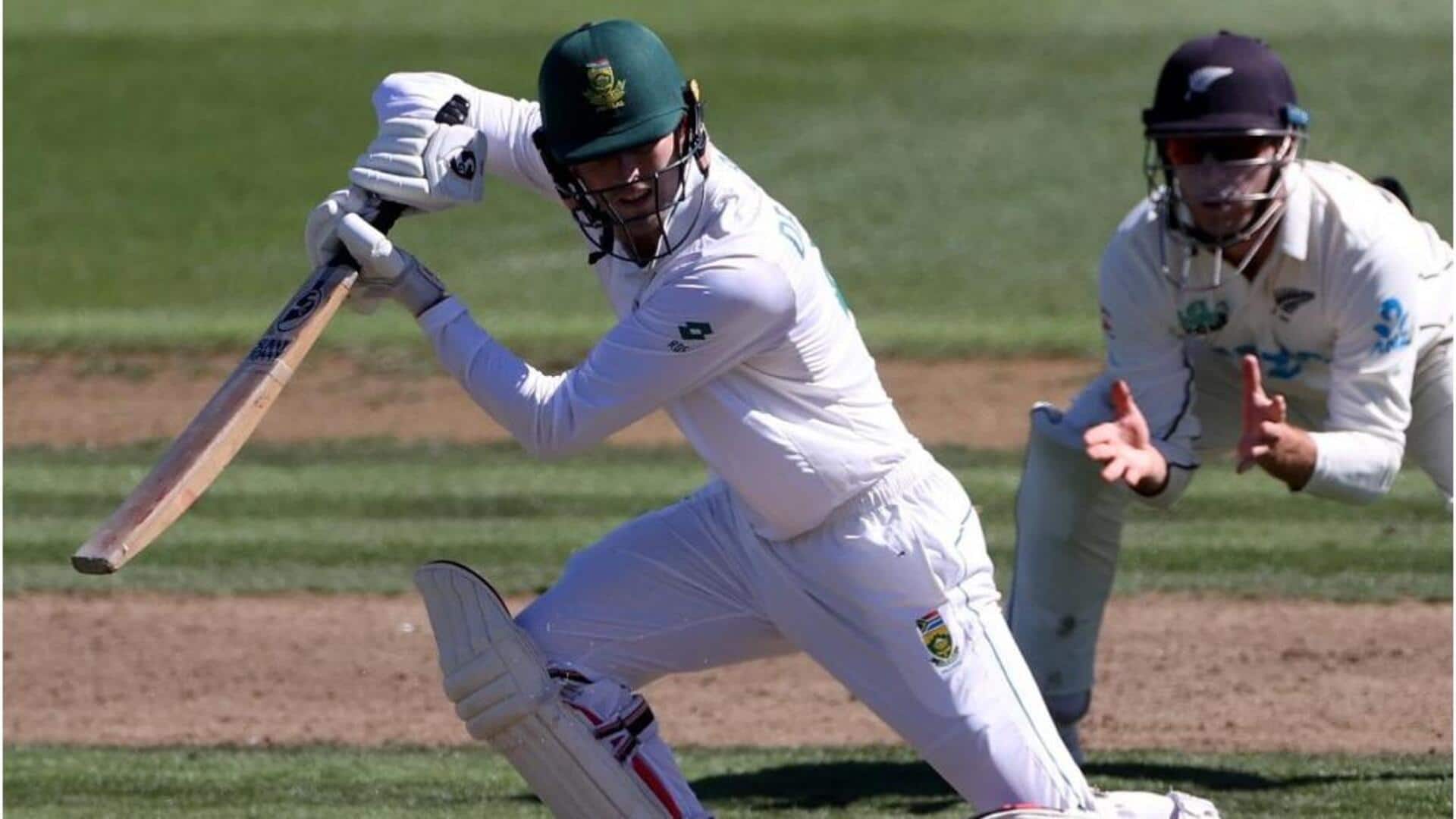 2nd Test: Ruan de Swardt's fifty helps SA compile 220/6