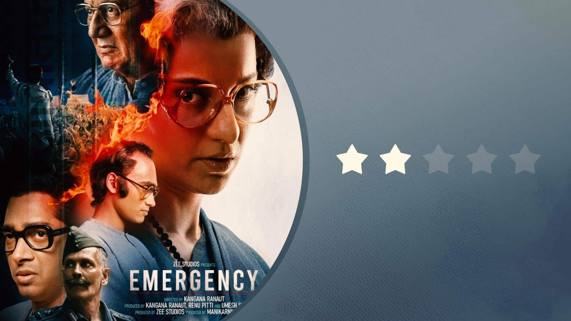 'Emergency' review: Kangana struggles to save disjointed, flat film