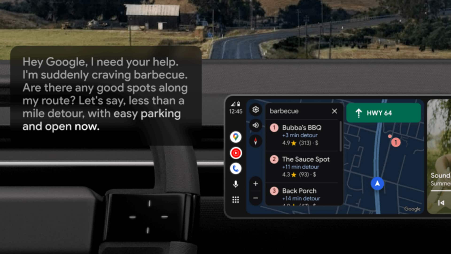 Google Gemini is now available in your car