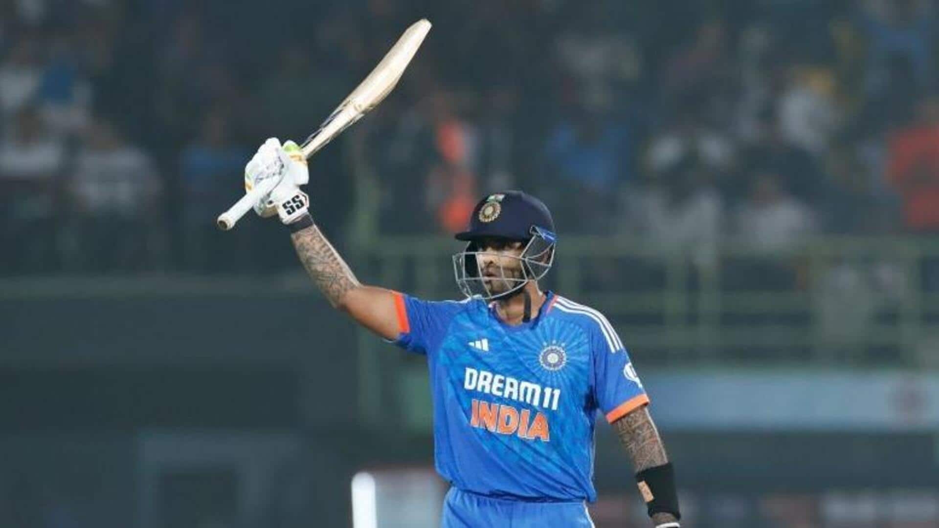 Suryakumar Yadav averages 47.33 vs New Zealand in T20Is: Stats 