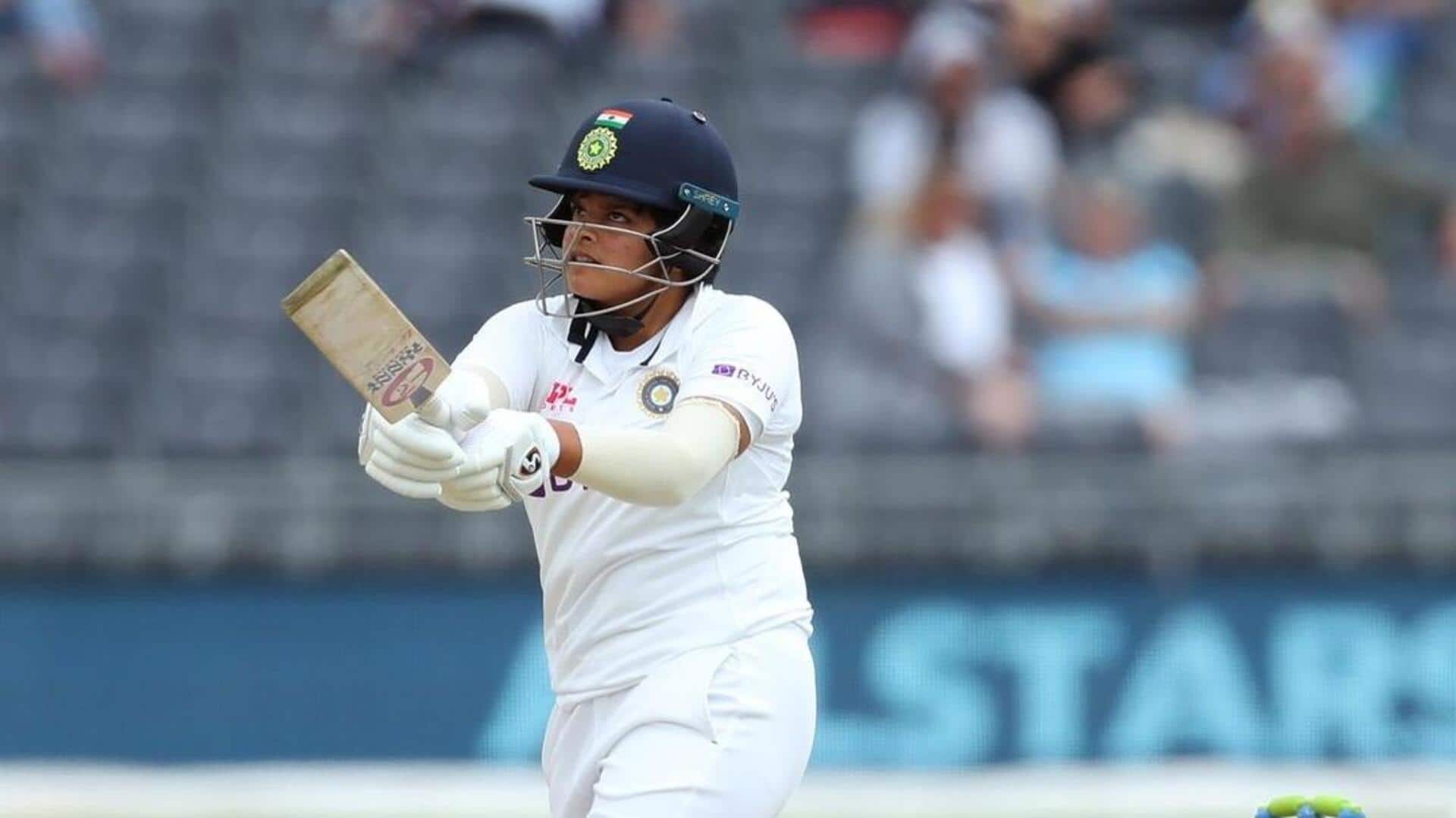 One-off WTest: Shafali Verma dismissed for duck at Lord's 