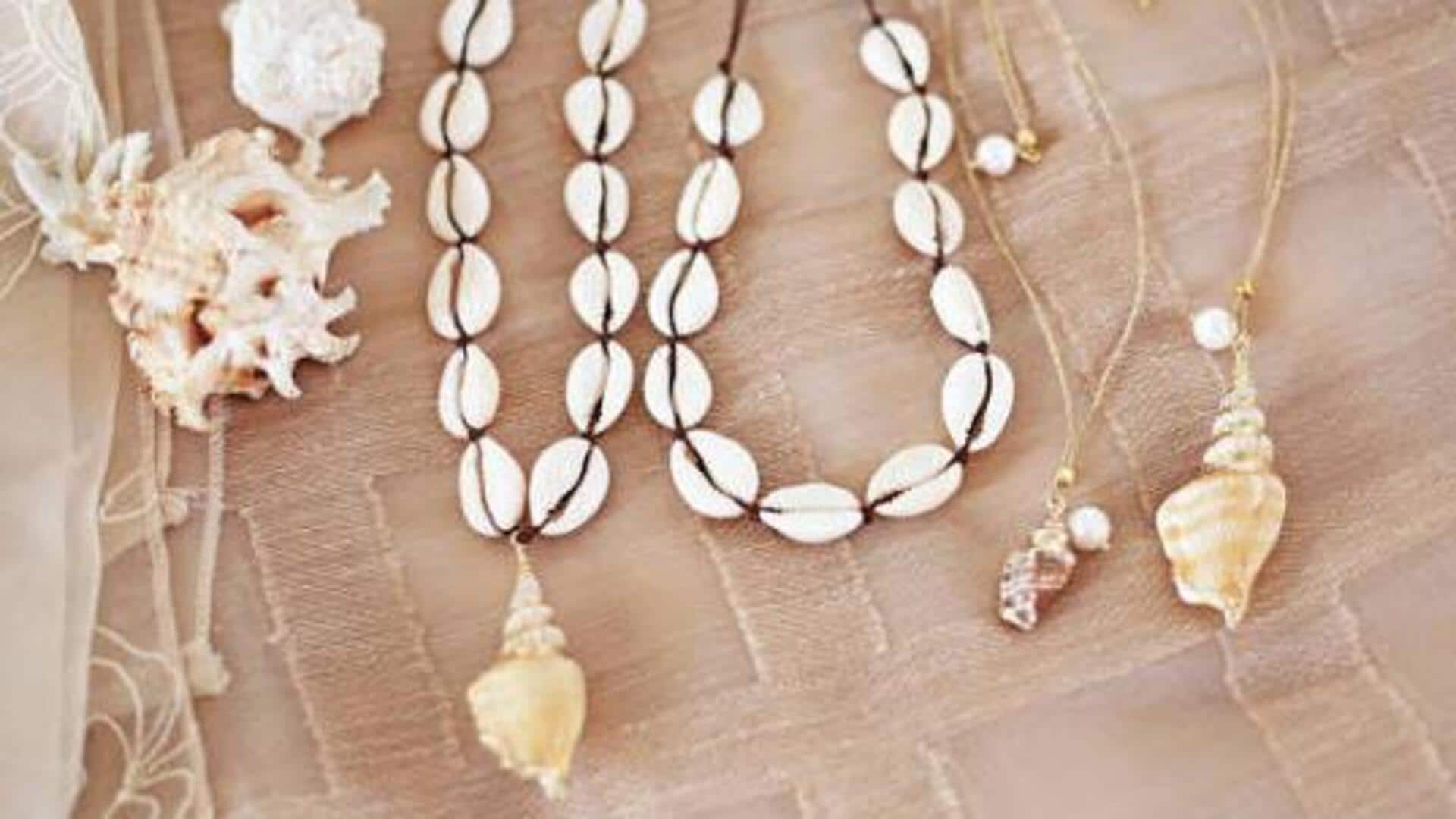 How to make beautiful shell jewelry