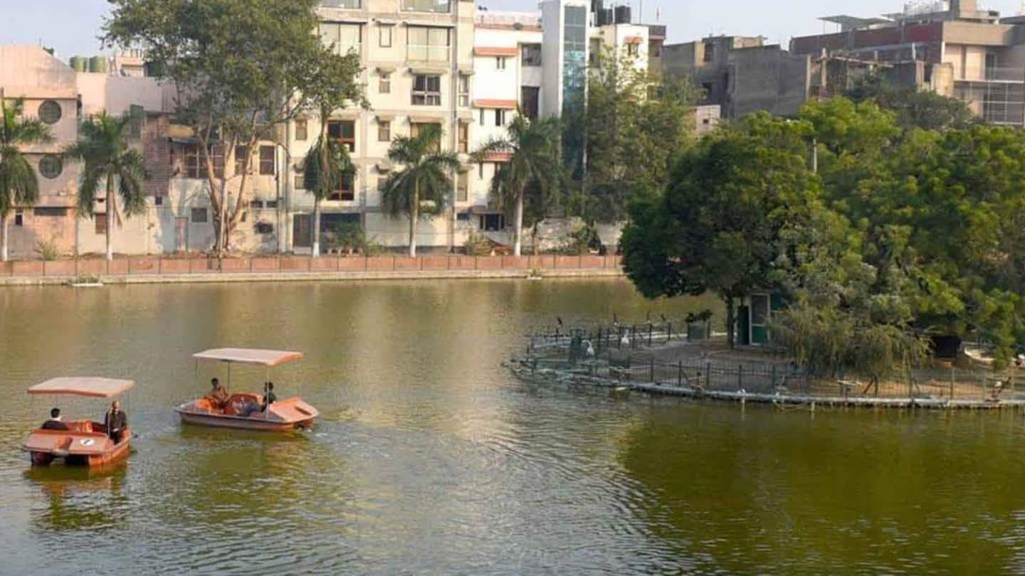 Delhi government's tourism department resumes boating in Naini Lake